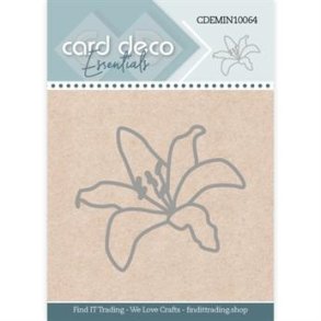 Card Deco dies mini Lilje