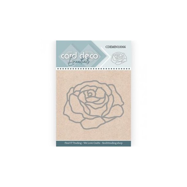 Card Deco die mini Blomst