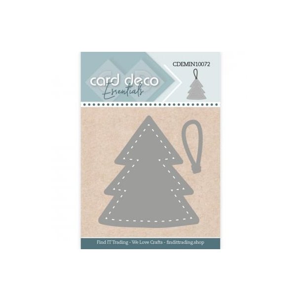 Card Deco mini dies Hanging tree