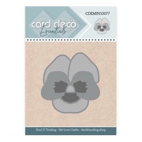 Card Deco mini dies Pansy