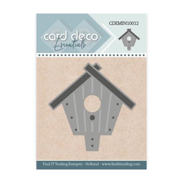 Card Deco dies Mini fuglehus 4,6x4,7cm