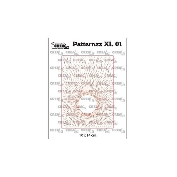 CREAlies pr�ge plade 10x14cm