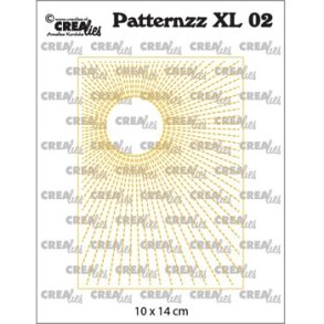  Crealies Pr�ge plade 10x14cm