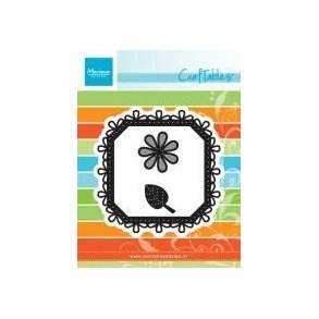 Marianne Design die Ramme med blomst og blad