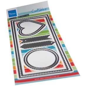 Marianne Design dies Slim line banners 98,5x210mm