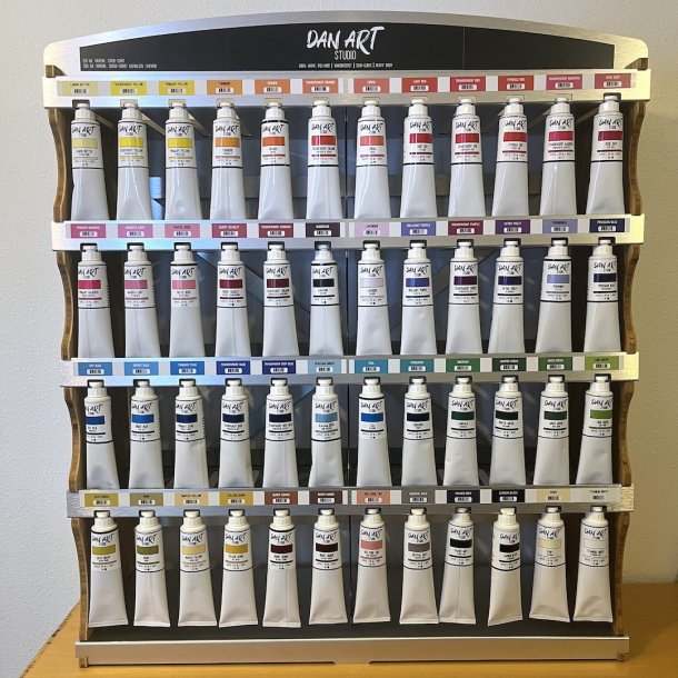 Display med Dan Art Akryl maling