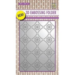  Nellie Snellen Emb Folder Blomster