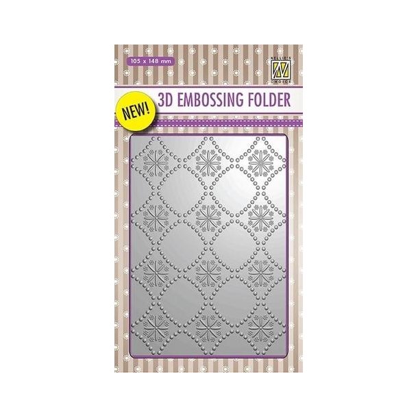  Nellie Snellen Emb Folder Blomster