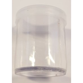 Glas plast til opbevaring 20ml 6stk