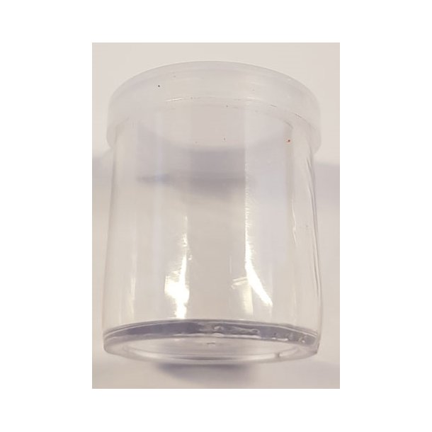 Glas plast til opbevaring 20ml 6stk