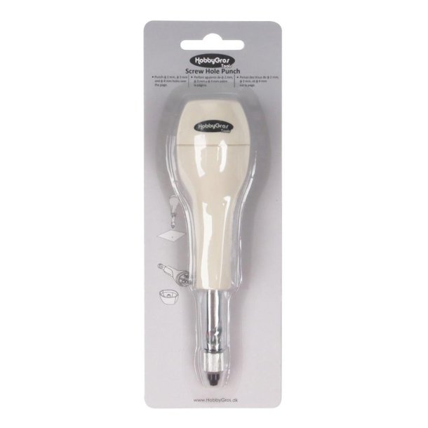 HobbyGros tools Anyerer screw hole 2-3-4mm. Hul punch