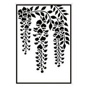 Nellie Snellen Emb Folder Blomster 106x150mm 