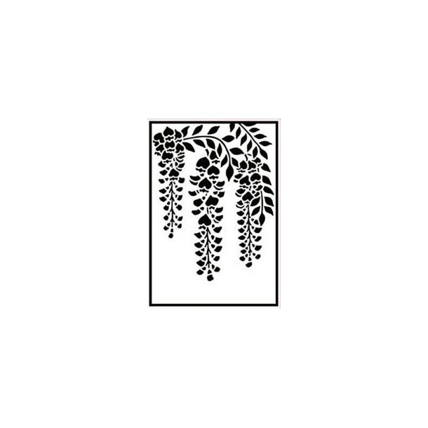 Nellie Snellen Emb Folder Blomster 106x150mm 