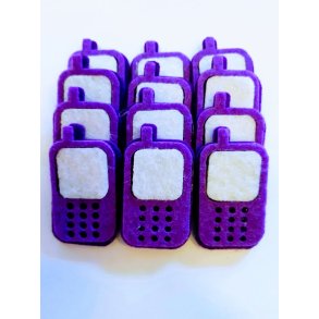 Lilla mobil filt 12 stk 25x40mm