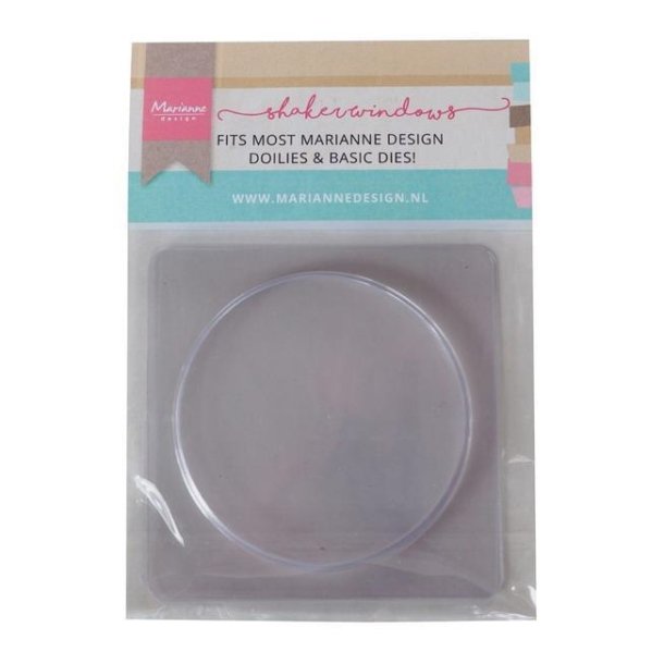  Marianne Design Shaker Window Circles 9cm 10 stk