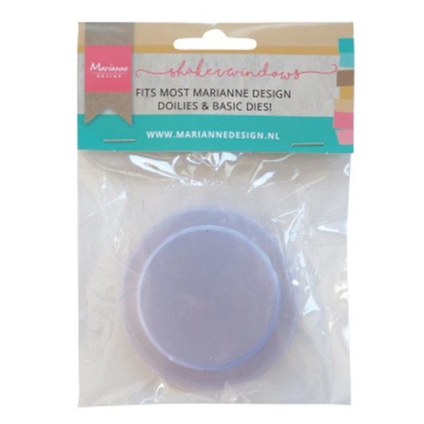 LR0032 Marianne Design Shaker Small Wondow Circle 5cm