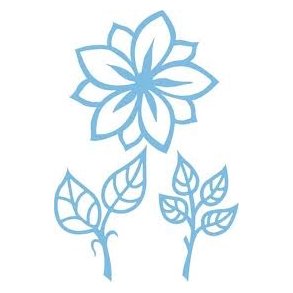 Marianne Design die Blomster og blade