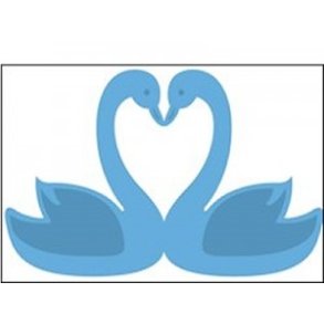 Marianne Design die 2 svaner