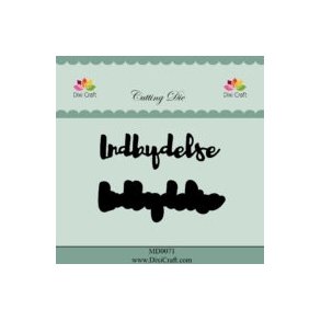 Dixi Craft die Indbydelse med skygge