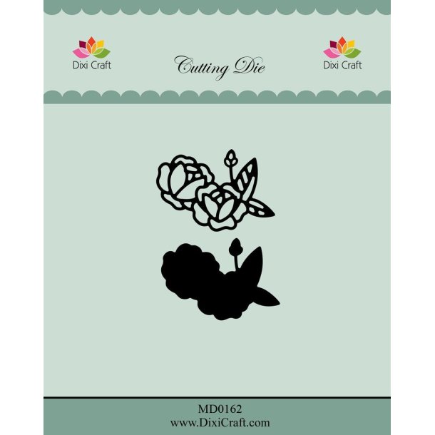  Dixi Craft die Roses with Outcline-1 4,1x2,9cm