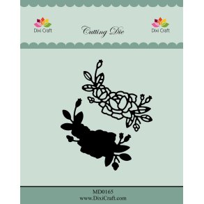  Dixi Craft die Roses with Outline-4 5,2x5,3cm