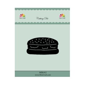 Dixi Craft die Burger 7,3x4cm 