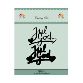  Dixi Craft die God jul 6,6x4,7cm