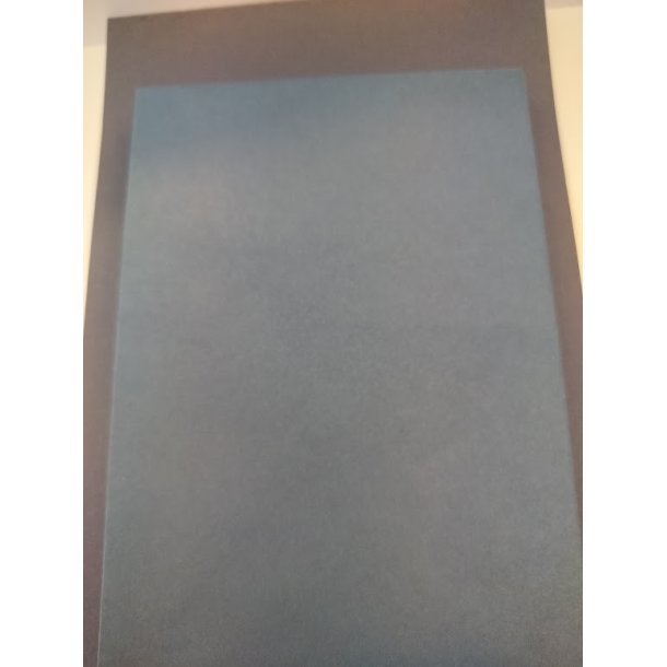 M�rkebl� kort og kuverter 25 s�t