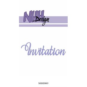 NHH dies Invitation 8,6x2,7cm