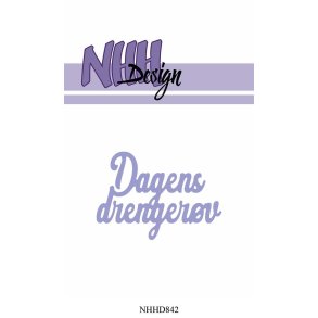  NHH Design die Dagens drenger�v 6,2x4,4cm
