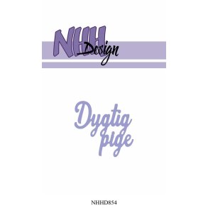  NHH Design die Dygtig pige 4,6x4,3cm