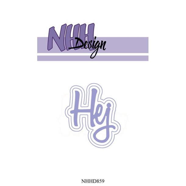  NHH Design dies Hej 4,8x5,5cm