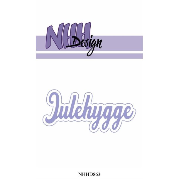  NHH Design dies Julehygge 8,1x3,9cm