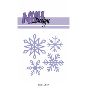  NHH Design Dies Svowflakes Biggest 4,2x4,7cm