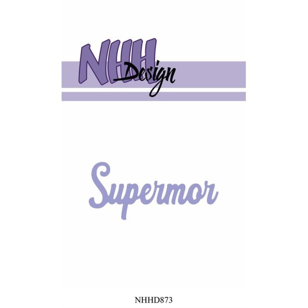  NHH Design dies Supermor 6,6x3,1cm