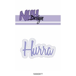  NHH Design dies Hurra 7,3x4,3cm