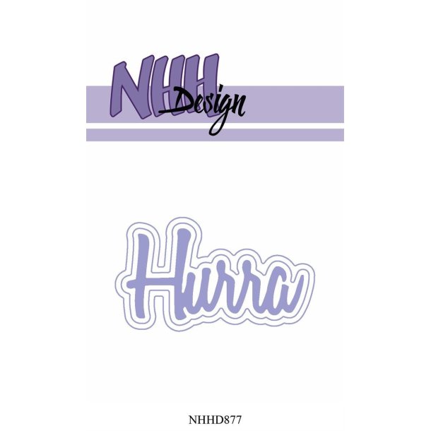  NHH Design dies Hurra 7,3x4,3cm