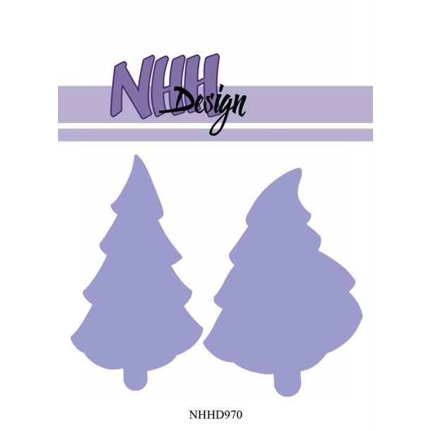 NHH Design dies Christmas tree 5,2x9,3-6,3x9cm
