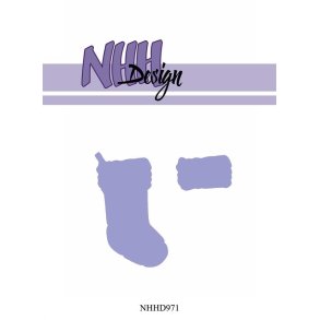 NHH Design dies Christmas sock 3,6x6cm