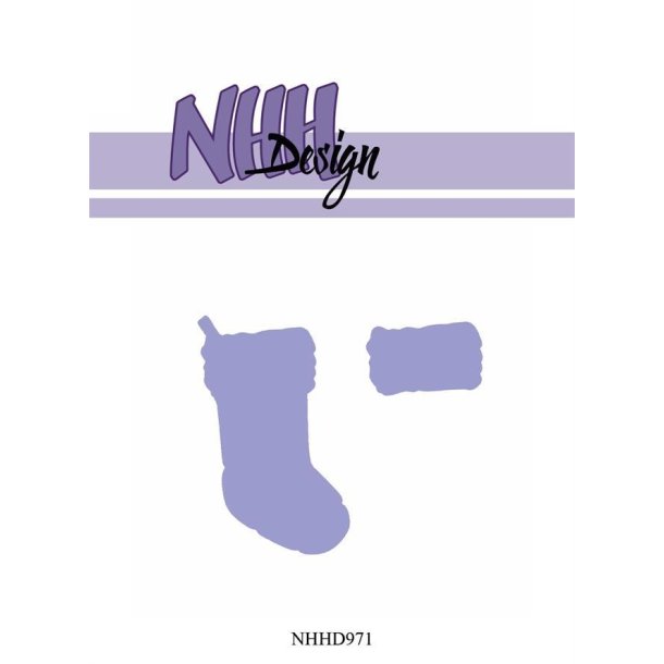 NHH Design dies Christmas sock 3,6x6cm