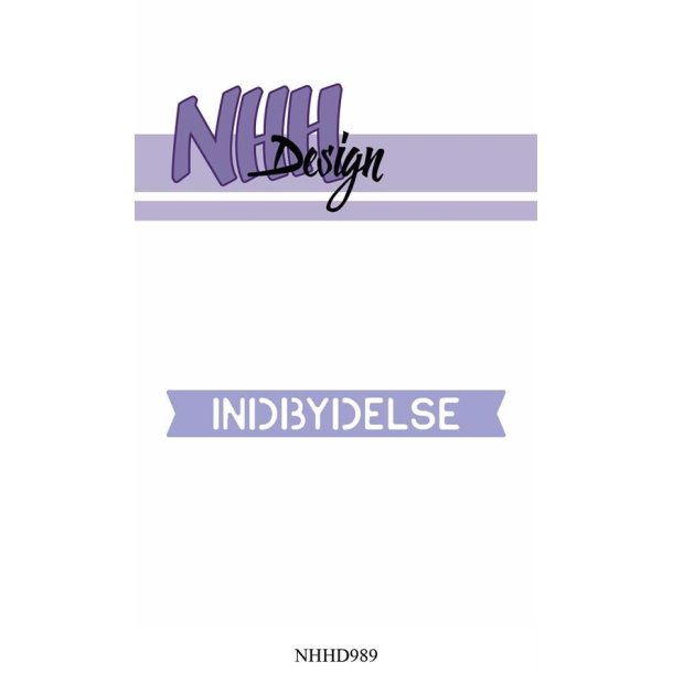 NHH Design dies Indbydelse 7,6x1cm