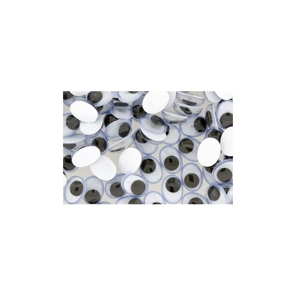 Ovale rulle�jne store pupiller 20 mm Ikke selvkl�bende