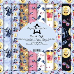 Paper Favourites Travel light 30,5x30,5cm 8 ark 200g