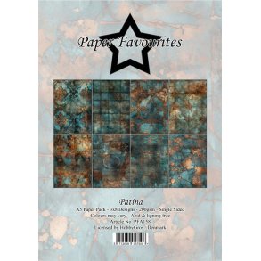 Paper Favourites Patina 3x8design 14,85x21cm 200g