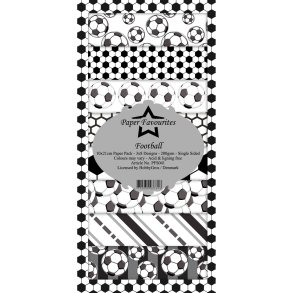 Paper Favourites Slimcard Football 3x8 design 10x21cm 200g