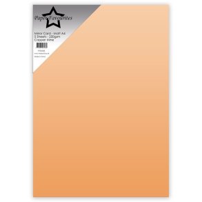 Paper Favourites mirror card mat copper mine A4 250g