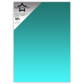 Paper Favourites mirror card mat silky sky A4 250g