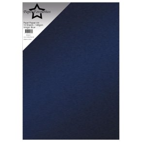 Paper Favourites  Pearl Paper Magic blue A4 2 sidet 140g