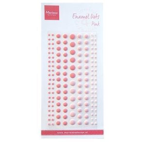 Marianne Design Enamel dots Two pink 156 stk