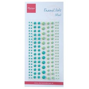 Marianne Design Enamel dots Two mint 156 stk